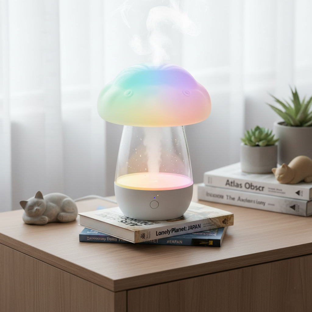 Rain Cloud Essential Oil Diffuser | Bring the Calm Wherever You Go | Glowvoyage