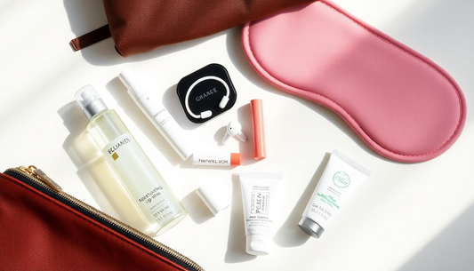 Must-Have Self-Care Essentials for Your In-Flight Travel Pouch
