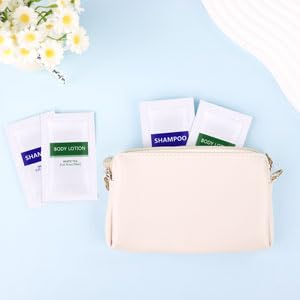 Travel Size Body Wash and Shampoo Bulk,Refreshing White Tea Scent,0.35 fl oz,Individually Wrapped Mini Shower Gel Shampoo Hygiene Kits for Travel/On The Go/Homeless Care/Hotel Guests(Pack of 200)