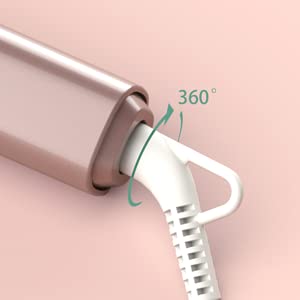 VAV 2 in 1 Iron Hair Straightener and Curler, Curling Iron Ceramic Flat Iron 1 Inch, Instant Heat Up to 400°F, Dual Voltage Mini Curling Wand Travel Size