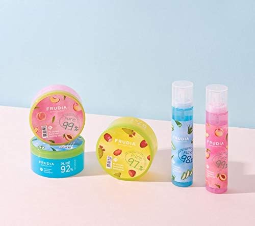 FRUDIA WELCOS My Orchard Aloe Real Soothing Gel Mist | Aloe Vera Gel Mist & Facial Moisturizer | Hydrating Face Mist | Korean Moisturizer & Facial Mist | Aloe Vera Gel Organic Mist (4.22 Fl. Oz)