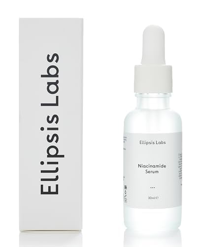 Niacinamide Serum by Ellipsis Labs – Hydrating, Balancing, Skin Barrier Strengthening Vitamin B3 with Oatmeal and Betaine for Radiant, Smooth Skin, Oil Control, Vegan and Cruelty-Free, 1 Fl Oz