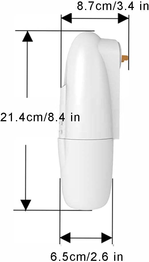 Smart Waterless Essential Oil Diffuser, Scent Air Machine with Cold Air Technology, Plug-in Wall Diffuser 100ml, Portable-Professional-Aromatherapy Diffuser for Home, Large Room