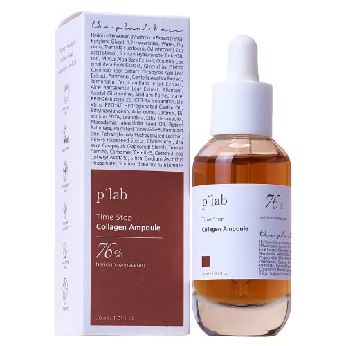 Time Stop Collagen Ampoule Mushroom Extract 30ml | Mushroom Extract 76% | Mushroom Collagen | Antiaging Ampoule | VOGUE Best K-Beauty | Plant base, Paper tube | Korean Skincare, Kbeauty, Korean Beauty