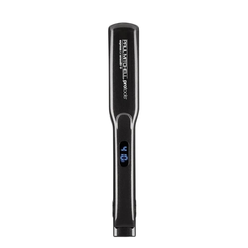 Paul Mitchell Smooth+ Ceramic Flat Iron, Adjustable Heat Settings, for Smoothing + Straightening, 1.25"