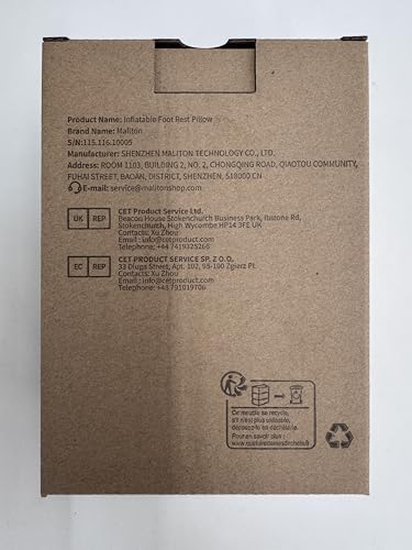 Inflatable Travel Foot Rest Pillow, Kids Airplane Bed, Adjustable Height Leg Pillow for Air Travel, Make a Flat Bed for Kids and Toddlers, Great for Airplane, Train, car(Blue, 1 Pack)