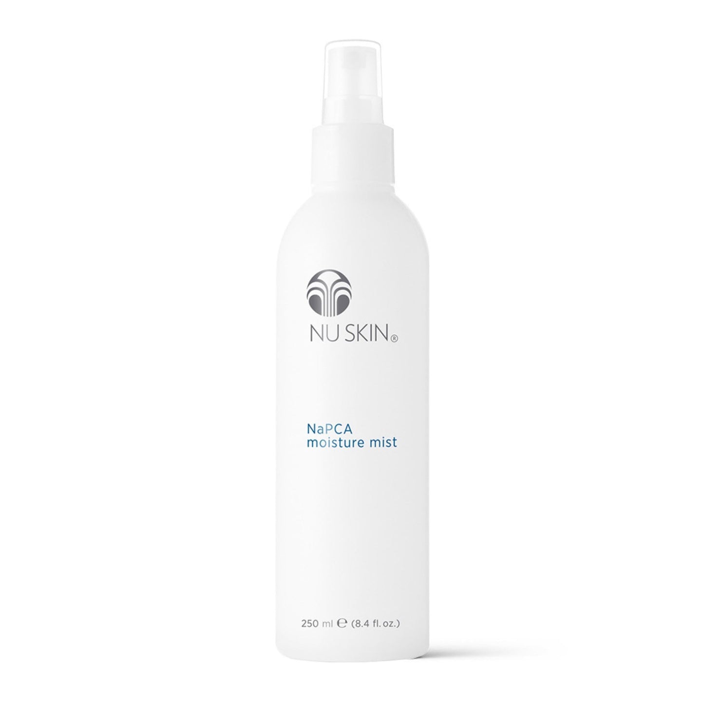 Nu Skin NaPCA Moisture Mist | Revitalizing Moisturizer & Cooling Mist with Hyaluronic Acid | Hydrating Spray for Face, Body & Hair | Sodium PCA for All Skin Types | 8 oz | 1 Pack
