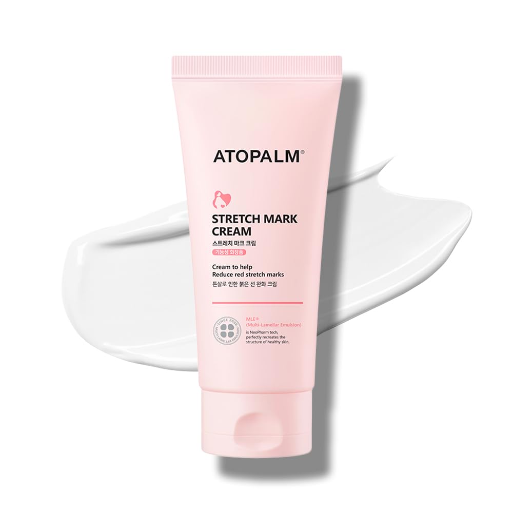 ATOPALM Maternity Care Stretch Mark Cream, 150ml 5 Fl Oz, Canola Oil Postpartum Skin Care| Pregnancy Red Lines Relief | Skin Swelling Elasticity Improvement| Gentle Body Moisturizing | Kbeauty
