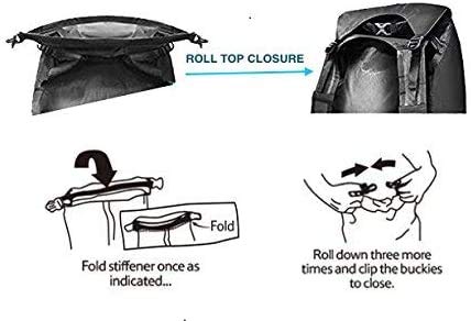 Outlander 100% Waterproof Hiking Backpack Lightweight Packable Travel Daypack(Green)