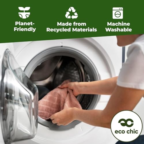 ECO CHIC Hiking Lightweight Packable Backpack - Foldable Daypack for Travel & Hiking & Outdoor Adventures - Waterproof Backpack from Recycled Materials (Floral Navy)