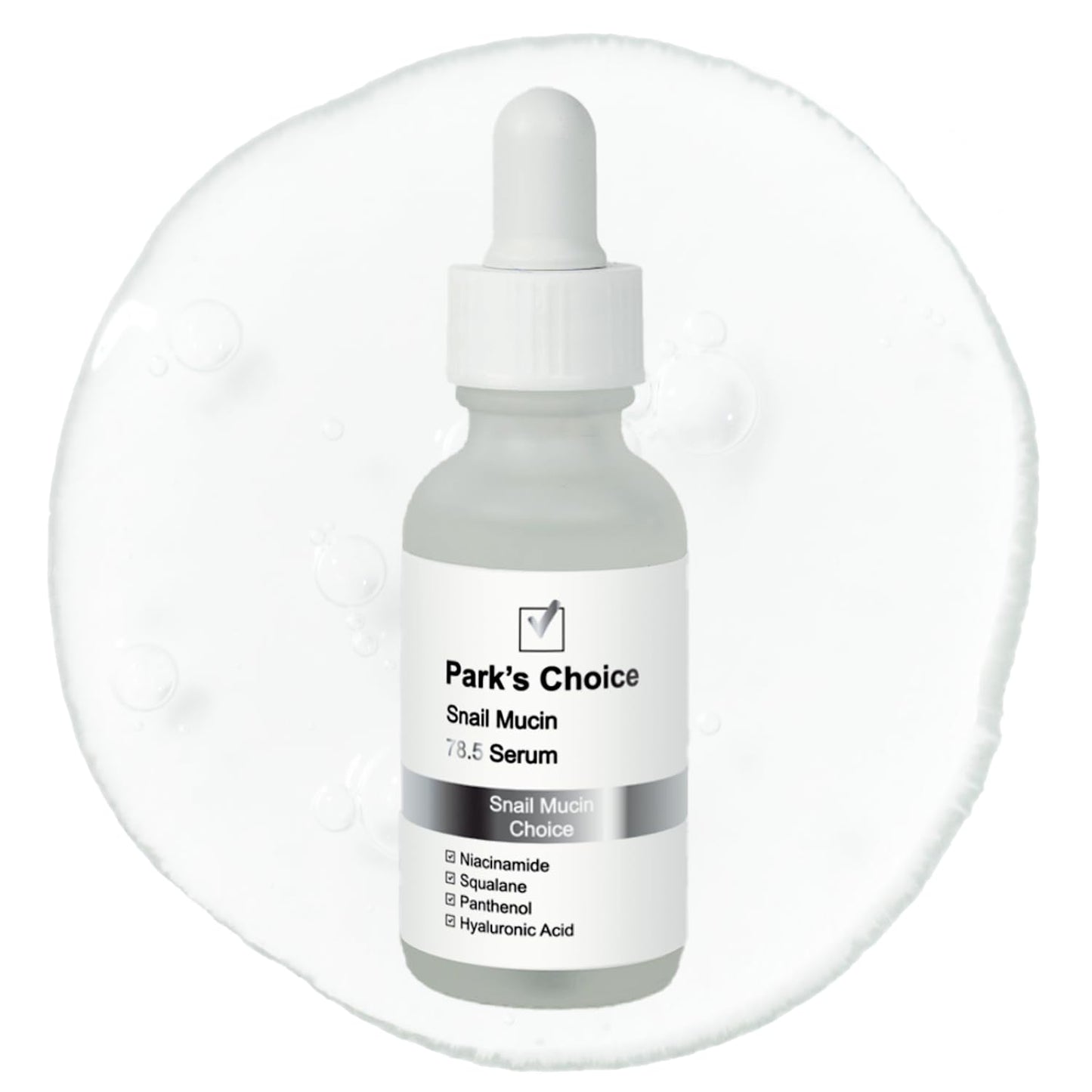 Park's Choice Snail Mucin 78.5 Serum with Niacinamide & Panthenol, 1.01 fl.oz.