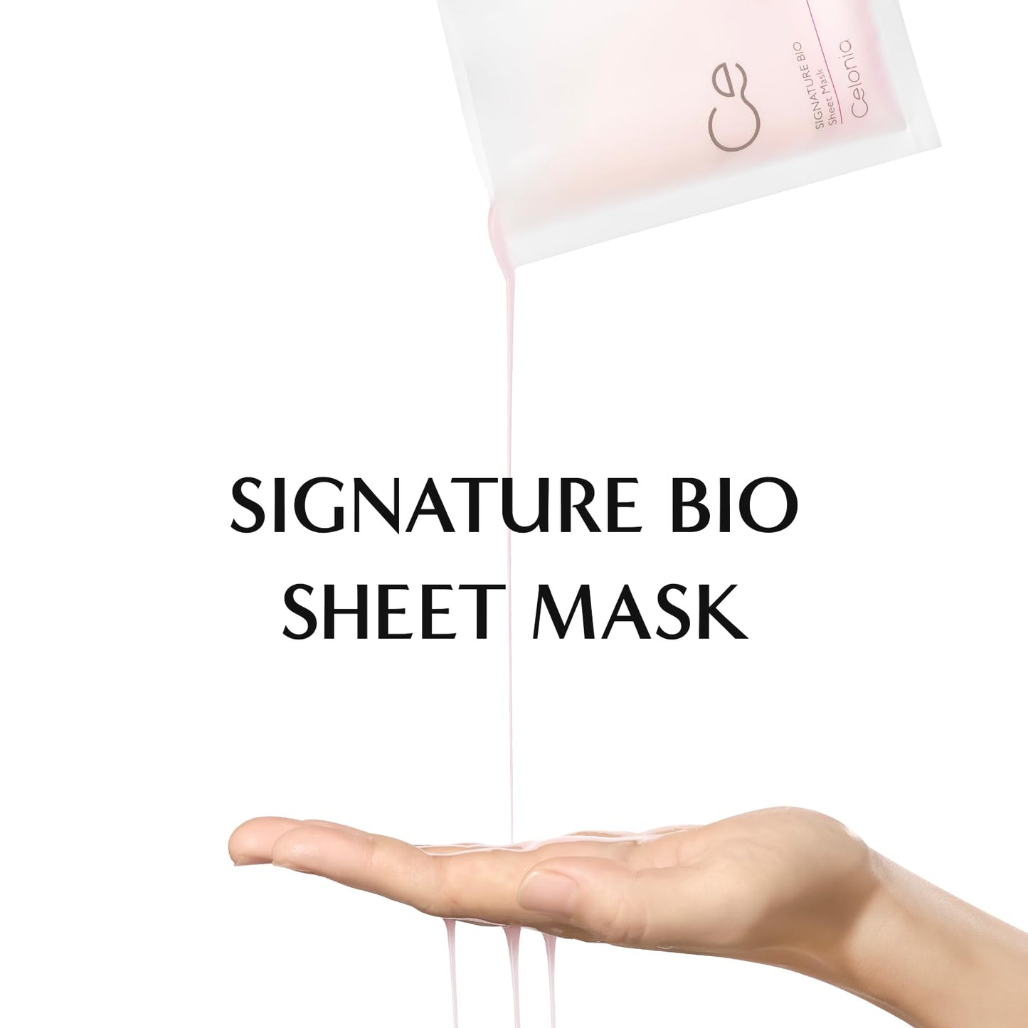 CELONIA Signature Bio Sheet Mask, Stem Cell Ampoule Deep Hydrating Face Mask, Anti Aging Face Mask Skincare For Healthy Glow, Minimize Pores, Reduce Fine Line, Boost elasticity, Correct Redness, 5PC