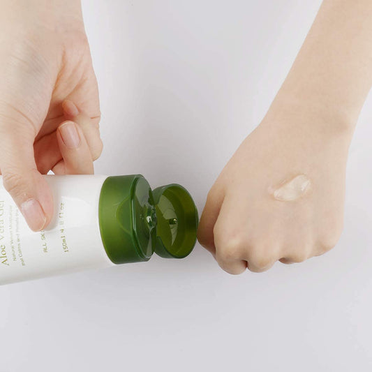 OxygenCeuticals Soothing Aloe Vera Gel (150ml/5 fl. oz) – Natural Hydrating Gel for Face & Body, Moisturizing After-Sun Care with Aloe Vera, Centella Asiatica, and Hyaluronic Acid