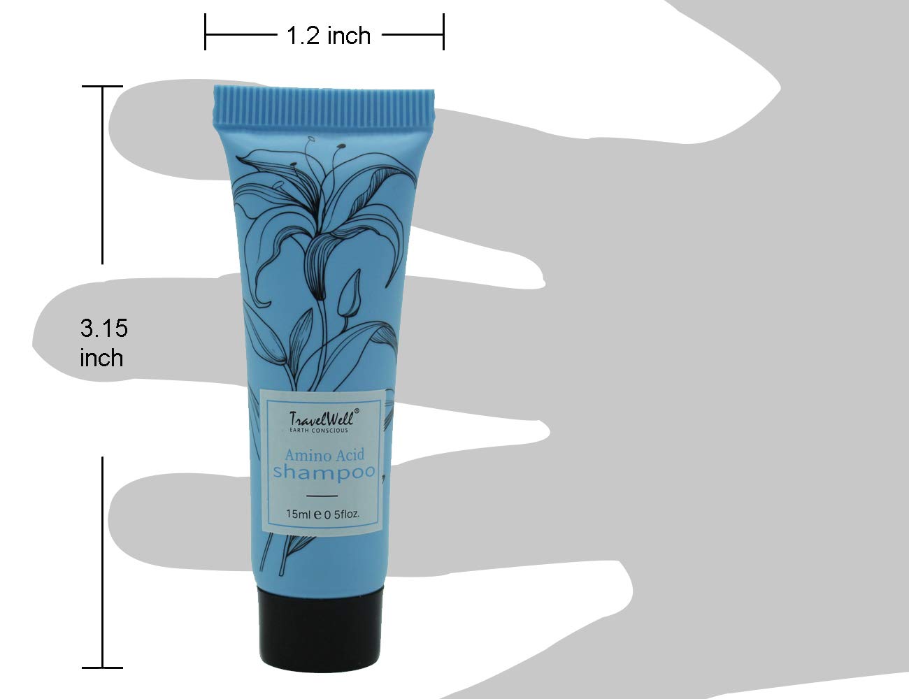 Travelwell Amenities Kit Bulk - 180-Piece Set, Individually Wrapped - Hotel & Vacation Rental Guest Bathroom Essentials Featuring Shampoo & Conditioner Bulk, Soap Bars, Lotion & Body Wash