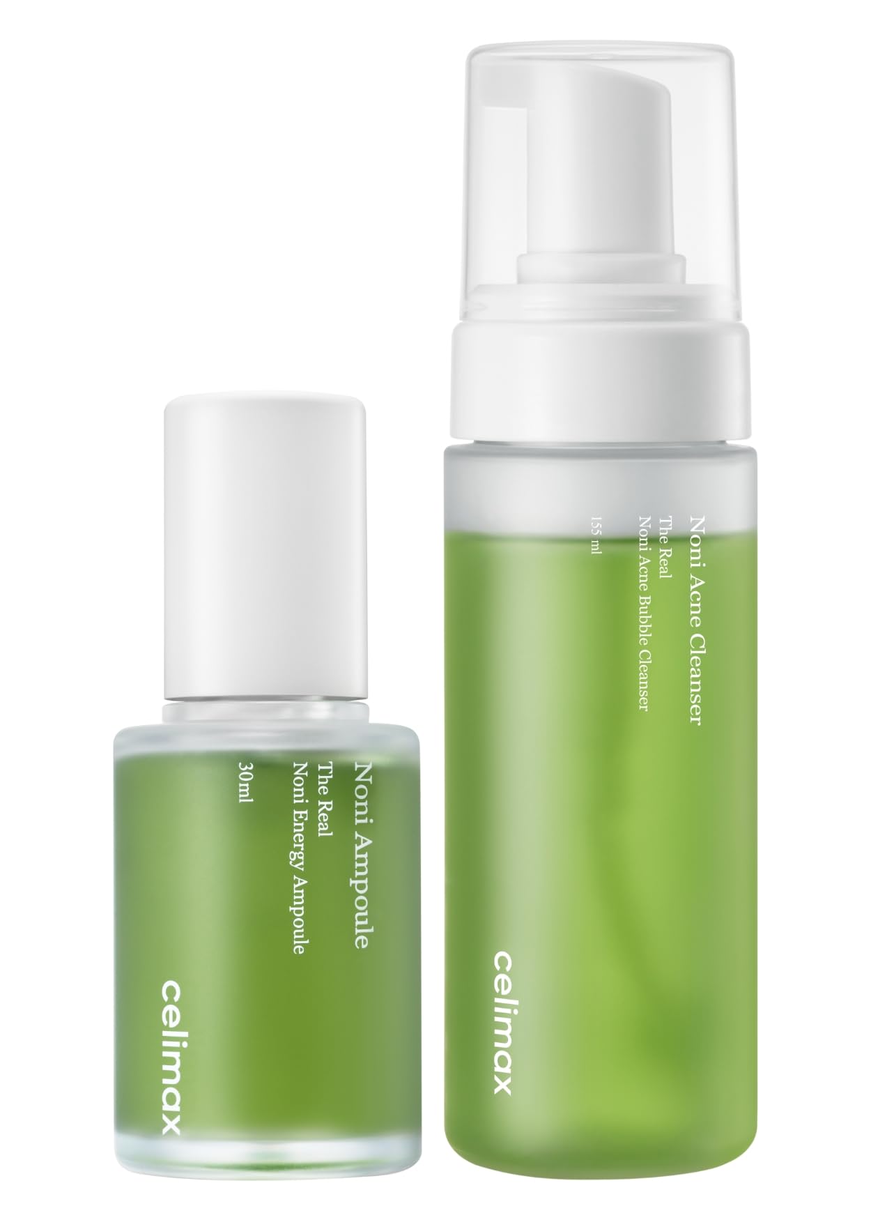 celimax Noni Energy Ampoule 30ml + Noni Acne Bubble Cleanser 155ml Bundle