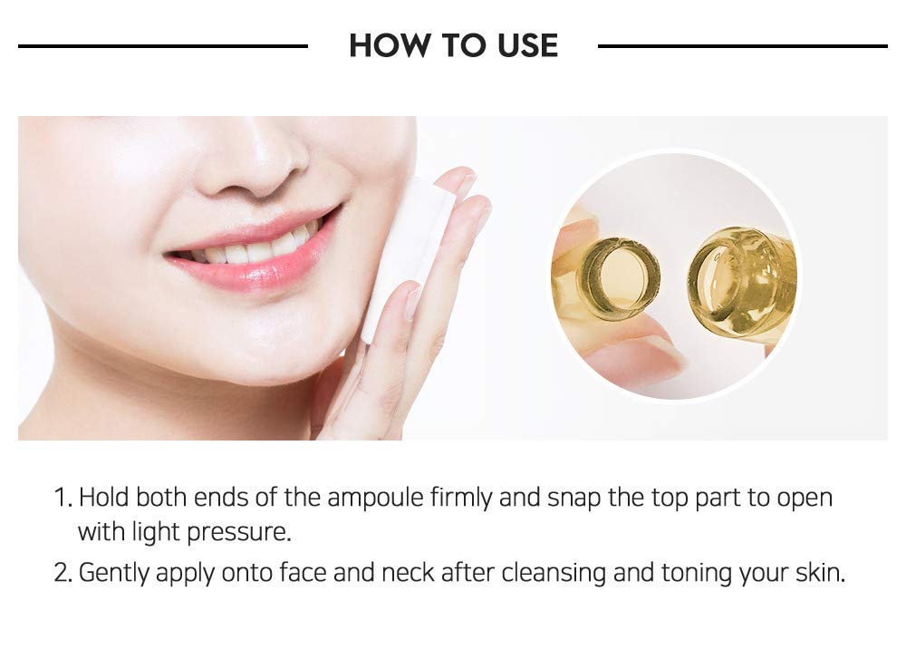 Snp Vitaronic SOS Ampoule | 1 Week Facial Supply Nourishing and Moisturizing for All Skin Types | Korean Skin Care Face Moisturizer | Vitamin Facial Moisturizer | 7 Vials - 1.5ml per Vial