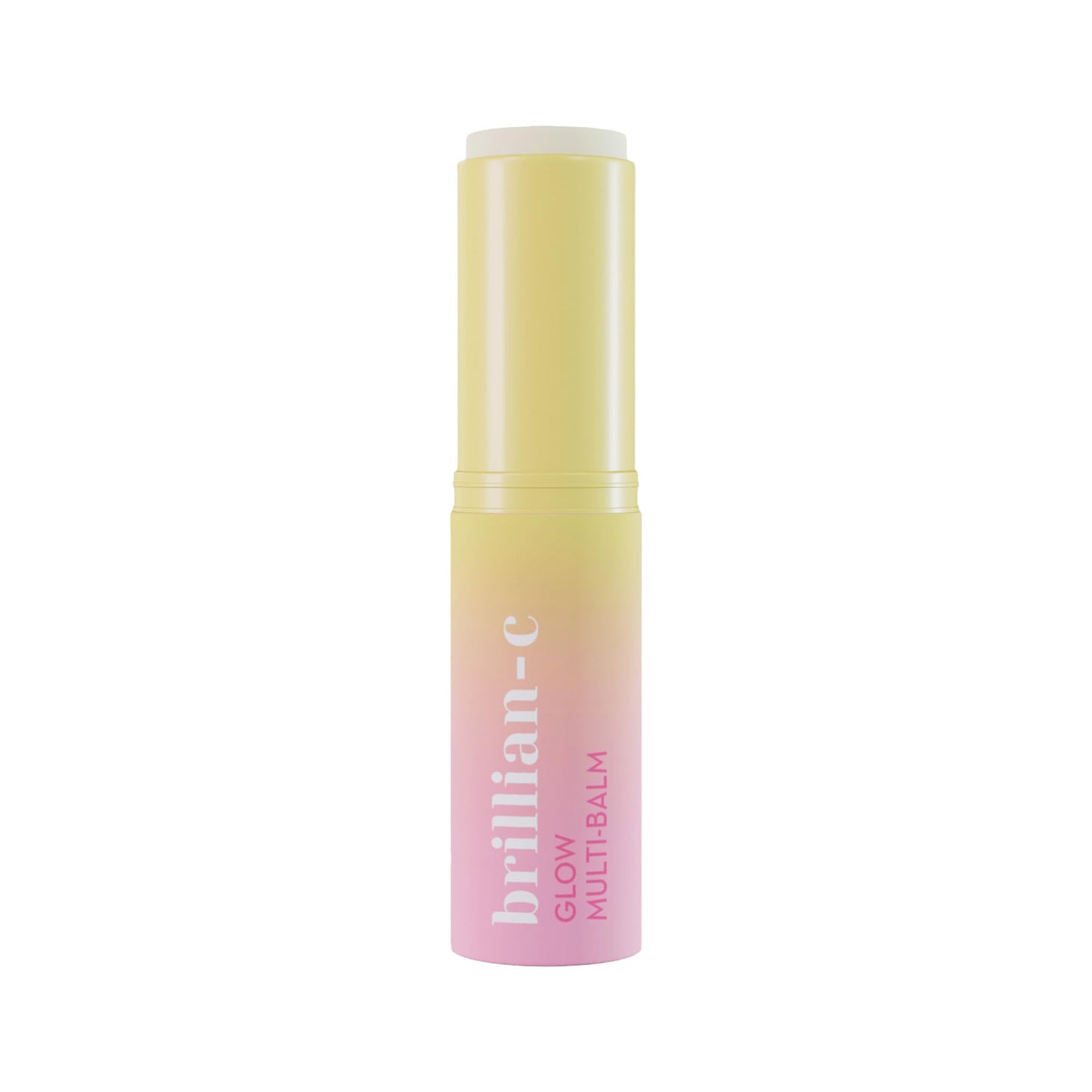 The Crème Shop BRILLIAN-C Glow Multi-Balm - Makeup Primer, Moisturizer & Lip Balm - Made in Korea - Vitamin C Balm Stick