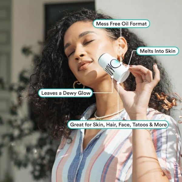 WYOS Moisturizer Oil Stick + Face Cleanser Stocking Stuffer Bundle | Travel Size, Leak Free, Vegan, Cruelty Free, Sulfate Free, Portable, Paraben Free, Sulfate Free