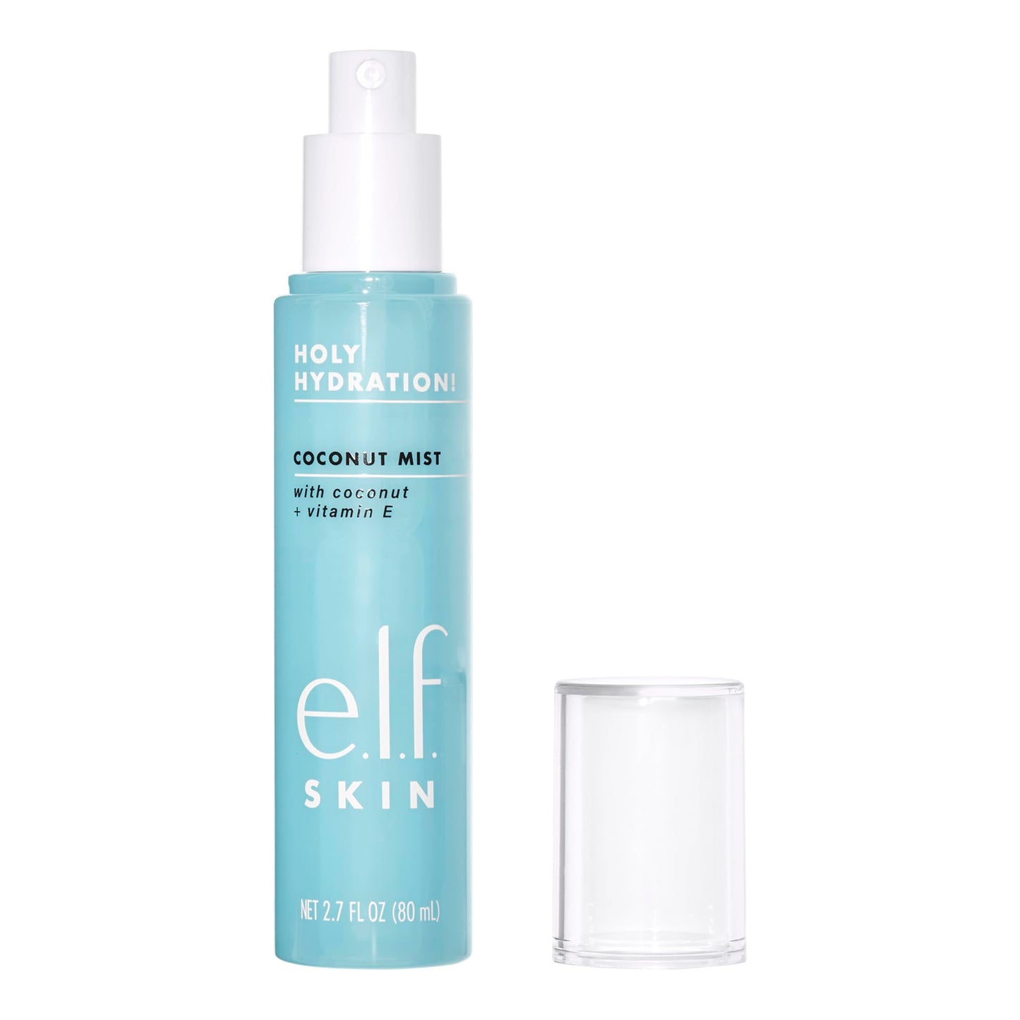 e.l.f. SKIN Holy Hydration! Hydrating Coconut Mist, Refreshes, Soothes & Invigorates Skin, Tropical Scent, 2.7 Fl Oz (Pack of 1)
