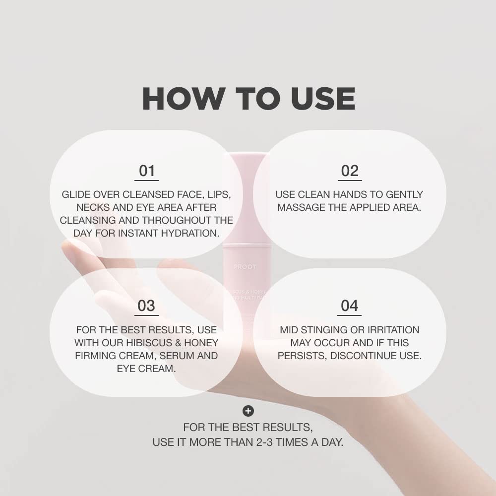 Hibiscus and Honey Firming Multi Balm | Hibiscus and Honey Firming Cream in a Stick Balm | Hibiscus and Honey Firming Lotion in a Stick Balm with Collagen Intensive Complex | Hibiscus and Honey Firming Multi Balm Stick For Face, Neck, Eyes, Lips and Body