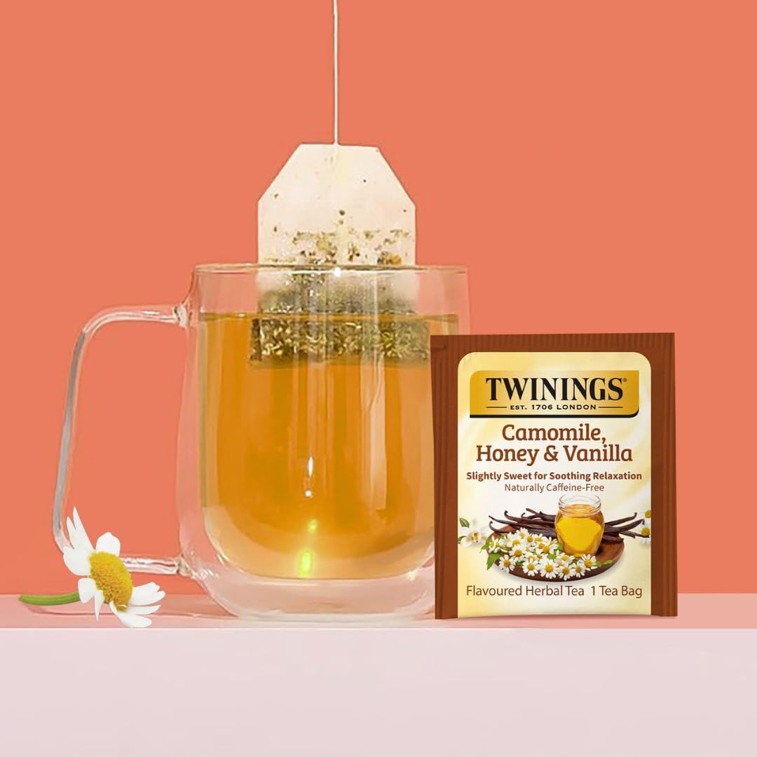 Twinings Herbal Tea Variety Pack - 26 Individually Wrapped Herbal Tea Bags Variety Pack Sampler, 13 Flavors, Caffeine Free (1 Count (Pack of 26))