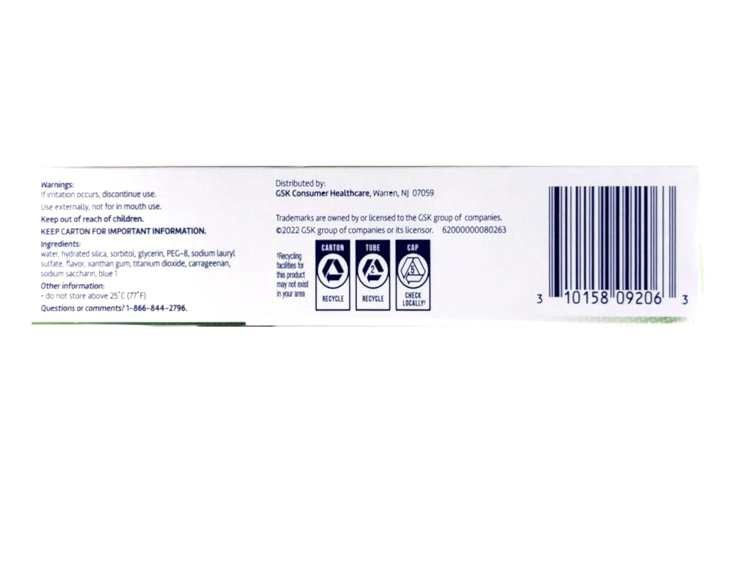 Polident Dentu-Creme Denture Cleaner - 3.9 oz, Pack of 4