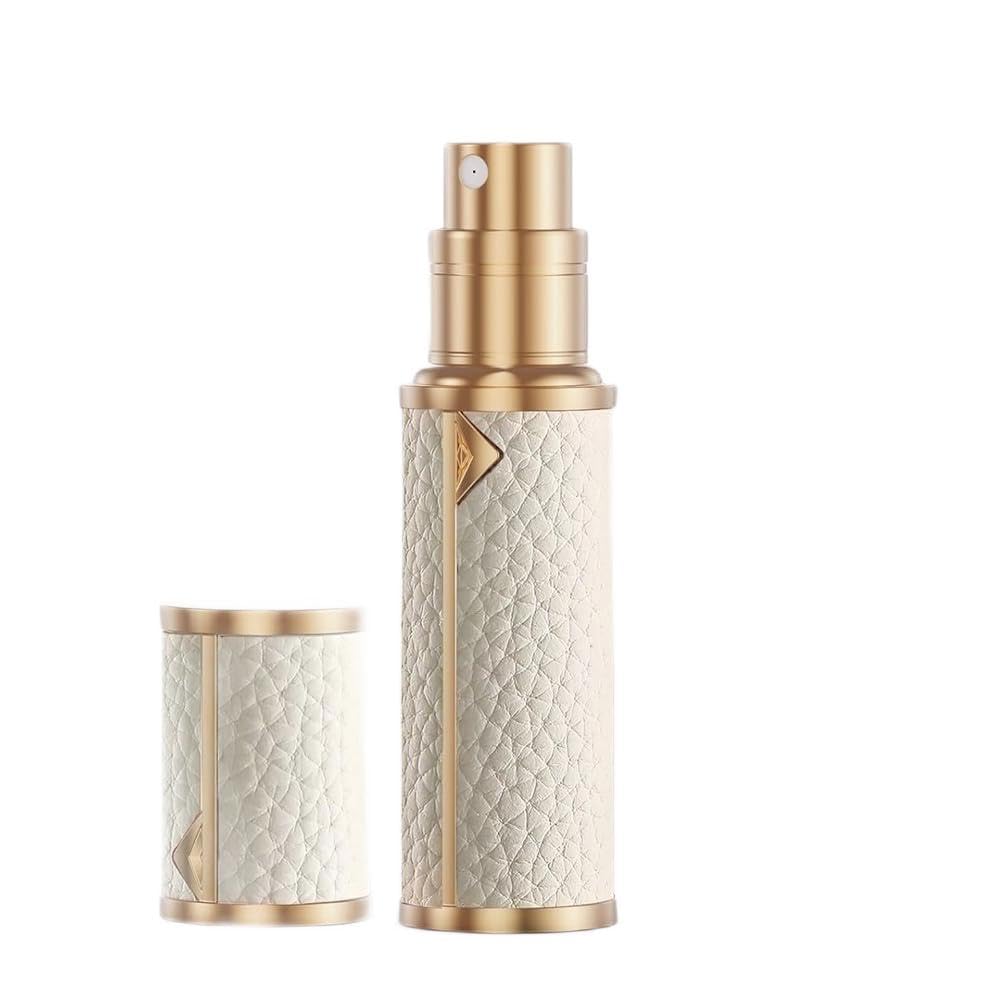 Travel Atomizer Portable Perfume Bottles Sprayer - Refillable Mini Perfume Bottle 5ml (White)
