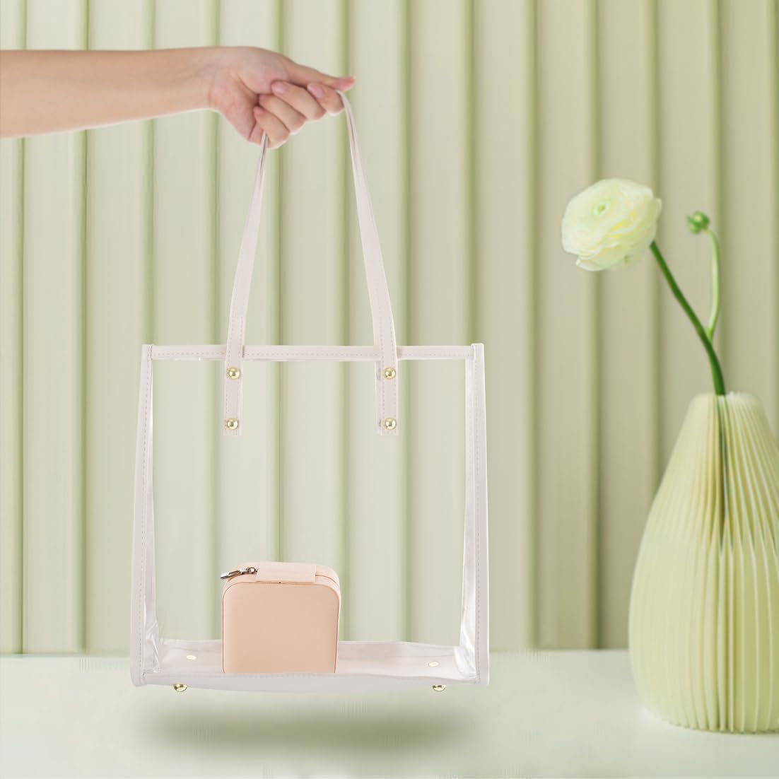 Small Travel Jewelry Case, To Go Portable Jewelry Box, Travel Jewelry Organizer,Portable Jewellery Storage Holder for Rings Earrings Necklace, Gifts for Girls Women with Mirror -Pink