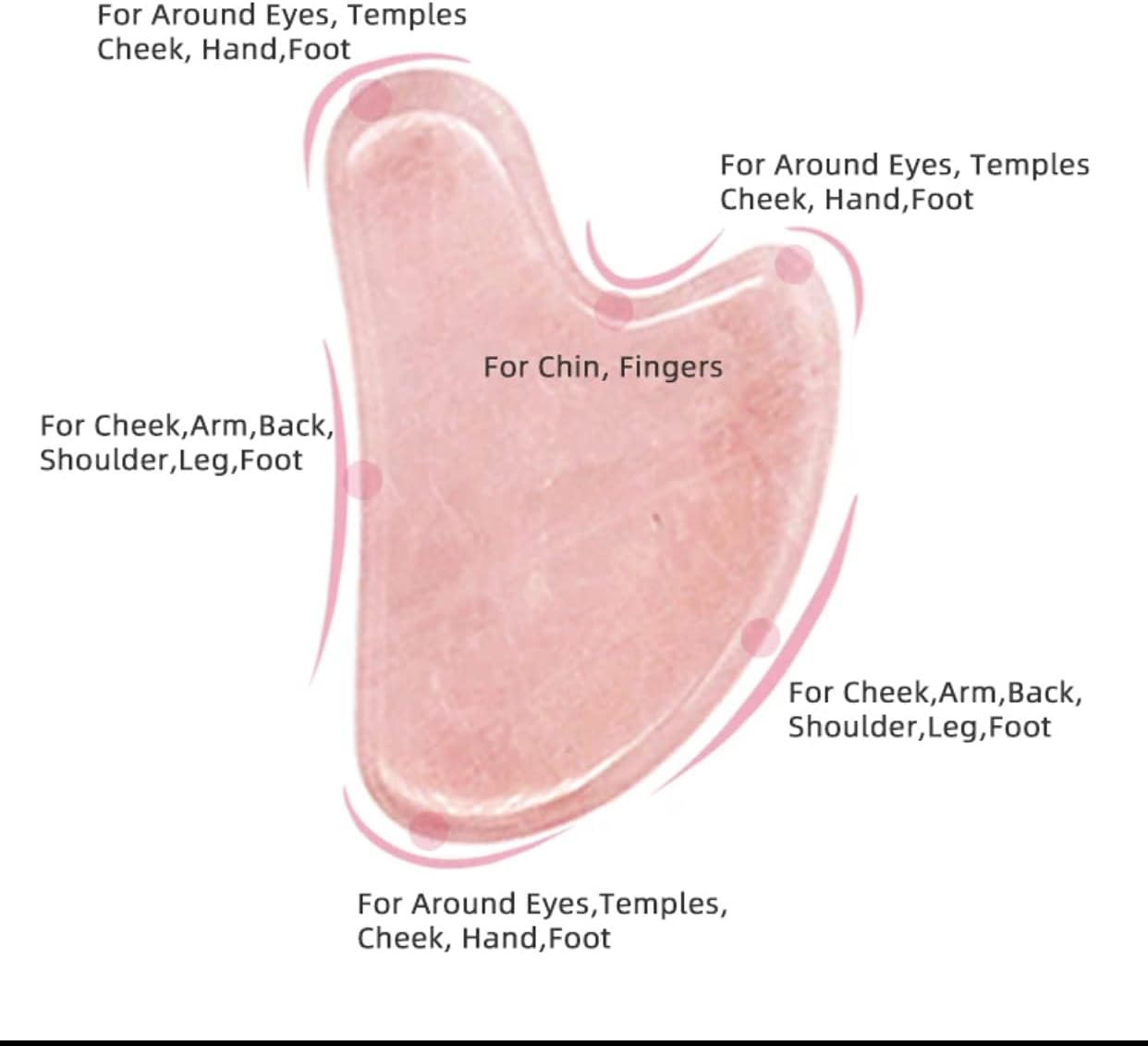 Face Roller Skin Care - Jade Roller Gua Sha Set, Rose Quartz Face Roller | Ultimate Facial Skin Care Products & Beauty Products Tools | Jade Facial Roller for Face and Eye Massager