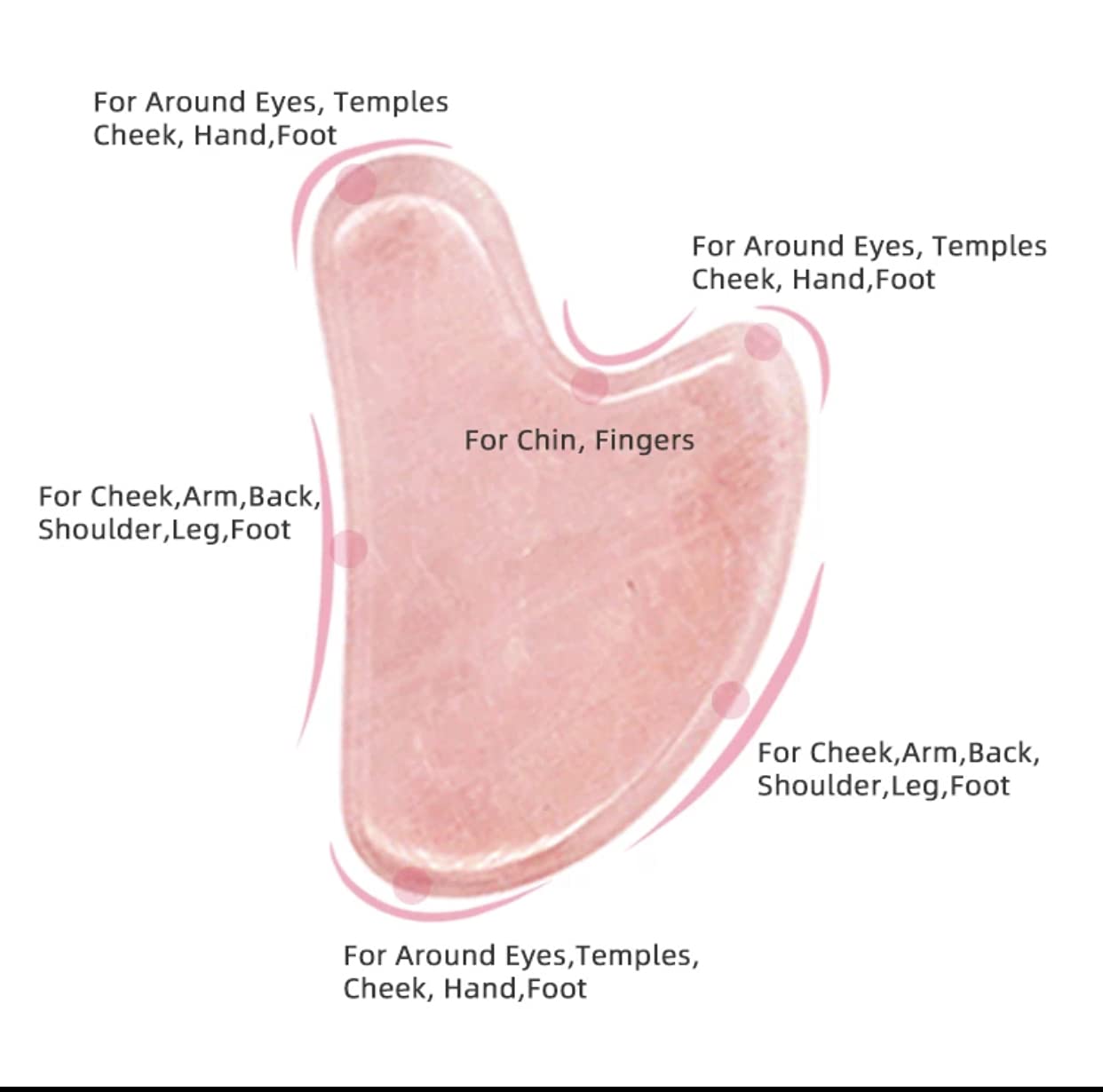 Face Roller Skin Care - Jade Roller Gua Sha Set, Rose Quartz Face Roller | Ultimate Facial Skin Care Products & Beauty Products Tools | Jade Facial Roller for Face and Eye Massager