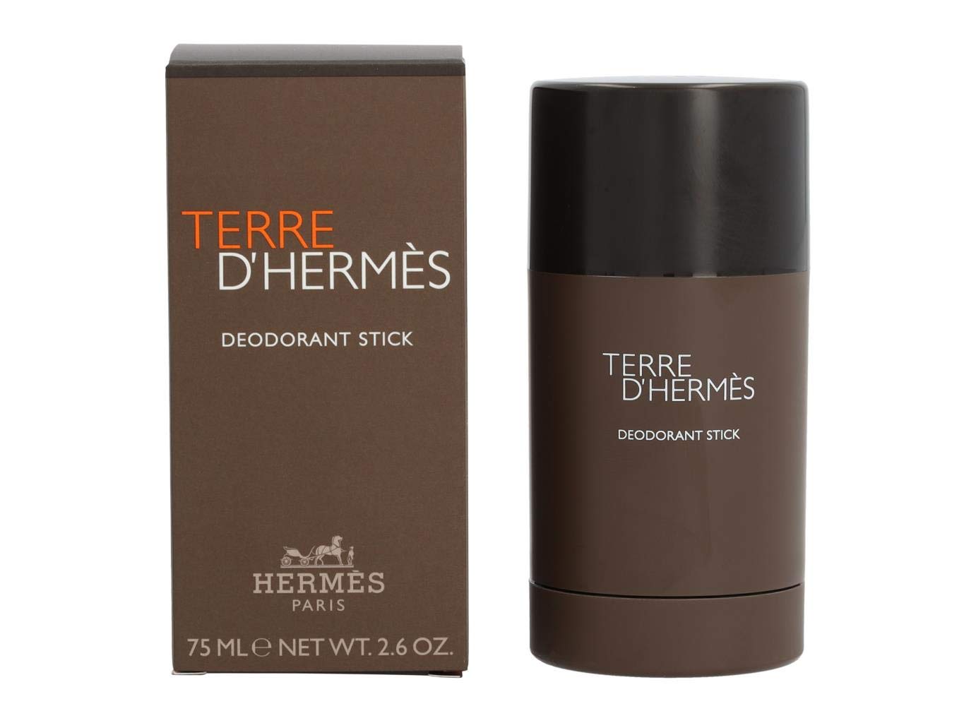 Terre D' Hermes By Hermes For Men. Deodorant Stick 2.6 Oz / 75 Ml