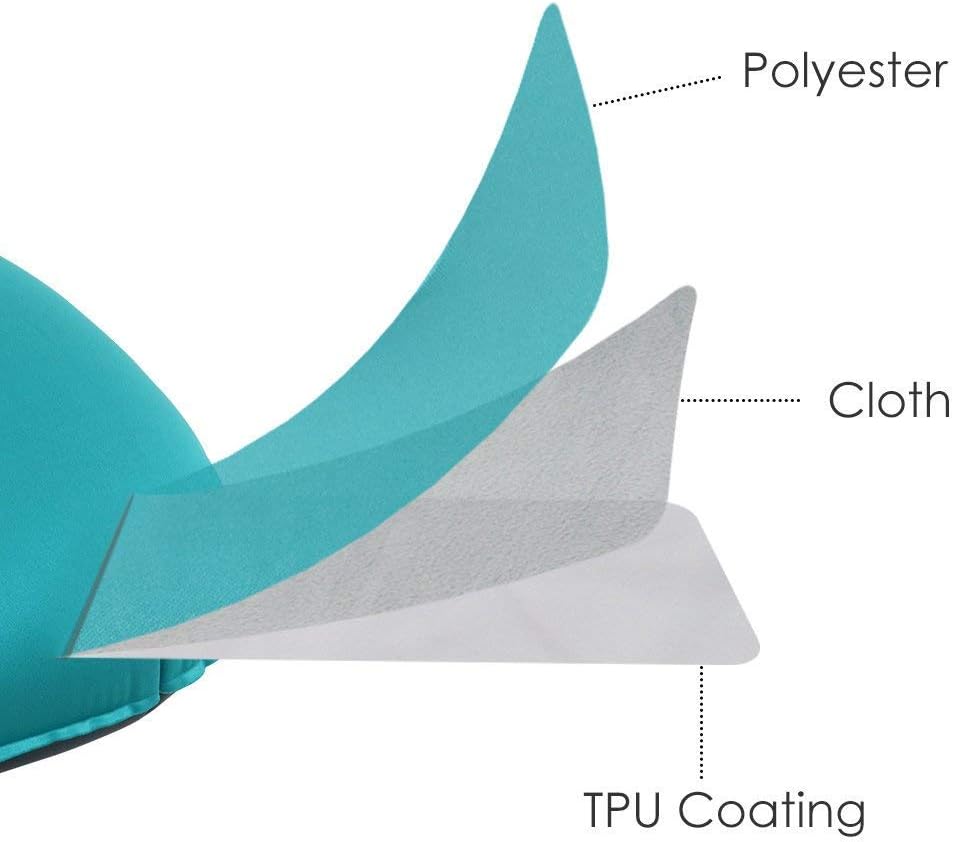 SUNYAO Ultralight Inflatable Camping Pillows - Compressible, Compact, Inflatable, Comfortable, Ergonomic Pillow for Neck & Lumbar Support While Camping, Backpacking,Hiking