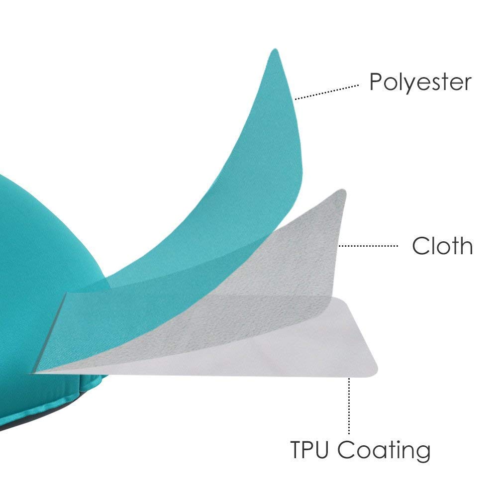 SUNYAO Ultralight Inflatable Camping Pillows - Compressible, Compact, Inflatable, Comfortable, Ergonomic Pillow for Neck & Lumbar Support While Camping, Backpacking,Hiking