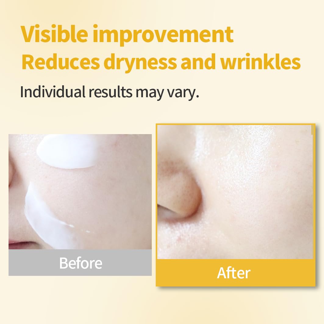 1.618 Intensive Wrinkle Care Cream — Korean Anti-Aging Face Moisturizer with 24K Gold, GABA, 17 Amino Acids & Adenosine | Hydrating & Firming, For Women & Men, 3.52 oz