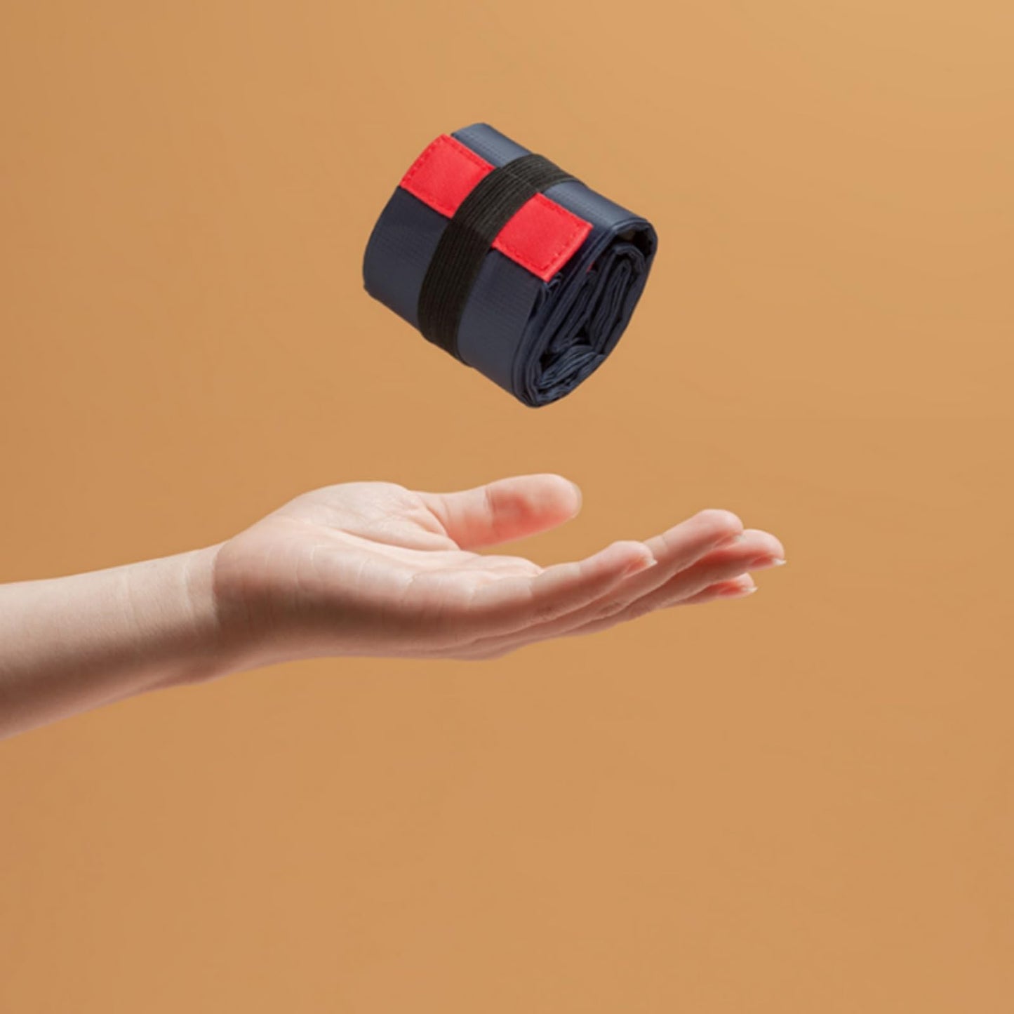 SUSOYAOCHEN 2PCS Travel Shoulder Bag Reusable Grocery Bags Foldable Shopping Bags Washable Waterproof Nylon Pouch Bags Sports handbag (Black)