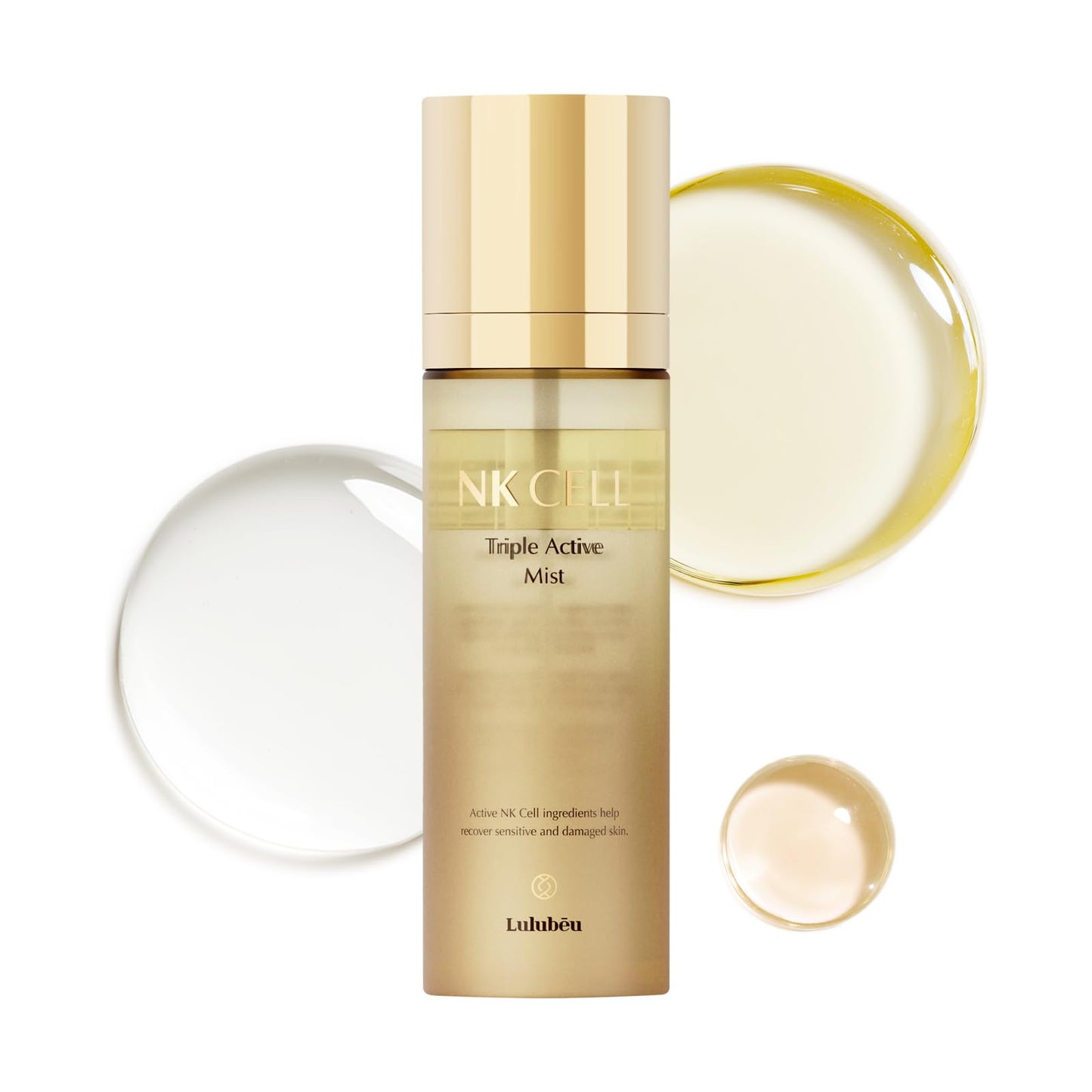 LULUBEU Triple Active Mist, Korean Skincare Glow Spray Serum, Hydrating All-in-One Face Treatment for Radiant, Dewy Skin, Lightweight Daily Routine Care with NK Cell Technology