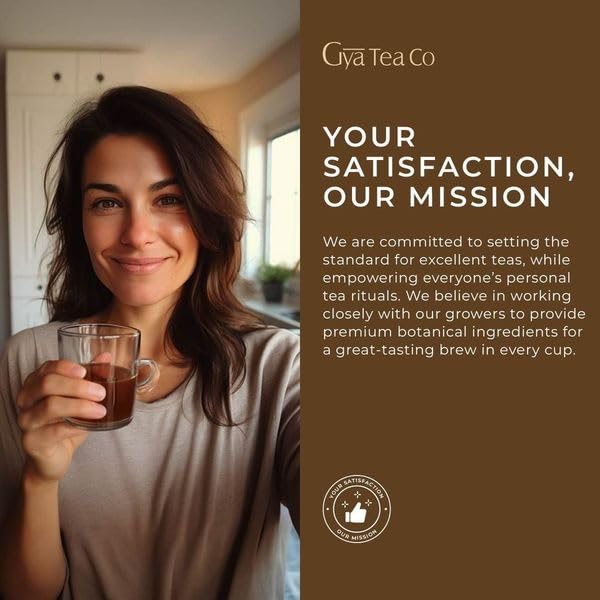 Gya Tea Co Mid-Day Refresh Tea Gift Set (16 ct) - Assorted Tea Pod Variety Pack with Ceylon, Lemon, Oolong & Earl Grey 4 Flavors for Refresh & Energy