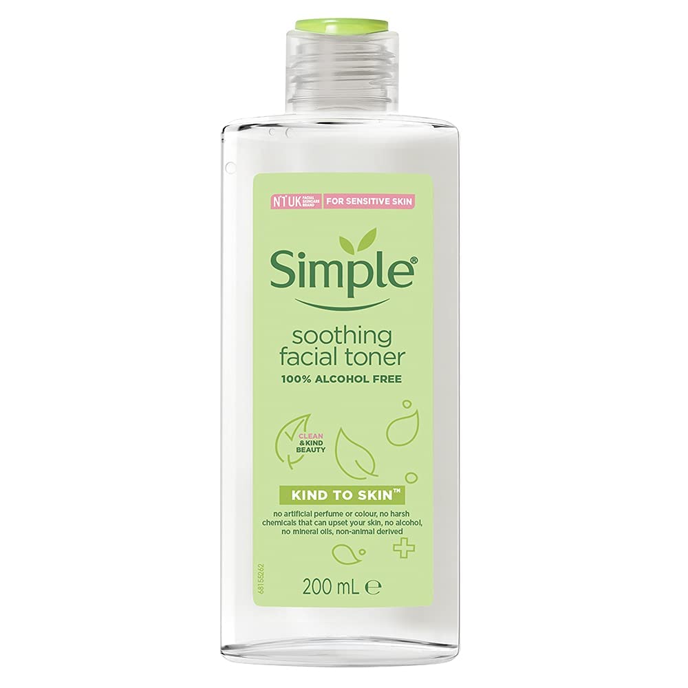 Simple Kind to Skin Facial Toner, Soothing, 6.7 Fl Oz (Pack of 1)