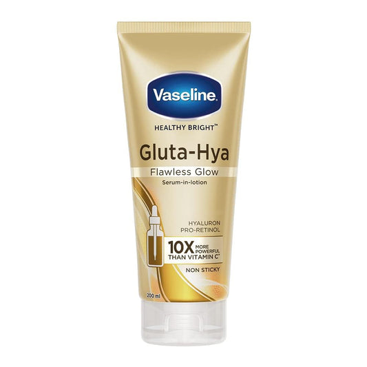 Vaseline Gluta-Hya Flawless Glow, 200ml, Serum-In-Lotion.