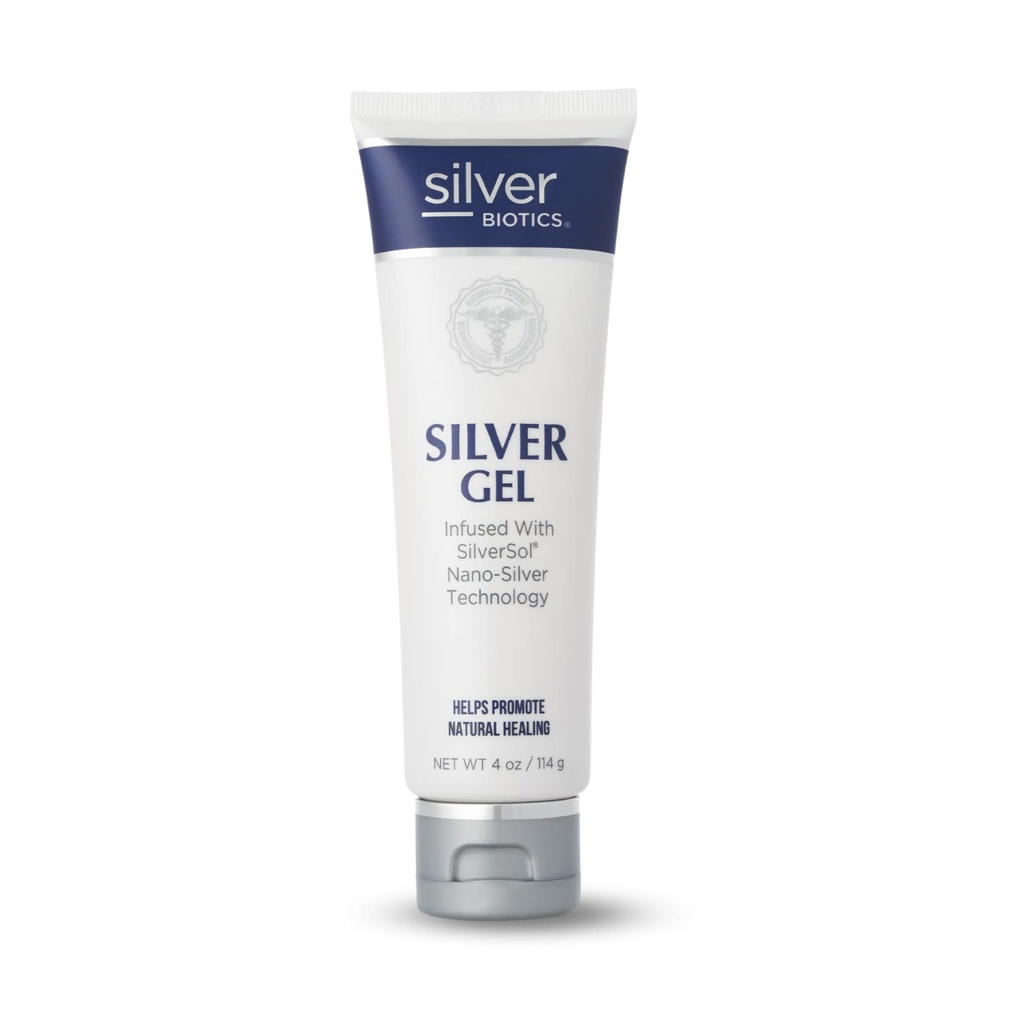 American Biotech Labs Silver Biotics Patented Multivalent SilverSol 20 PPM Soothing Skin Gel | Versatile 4.0 oz for Skin Comfort and Wellness