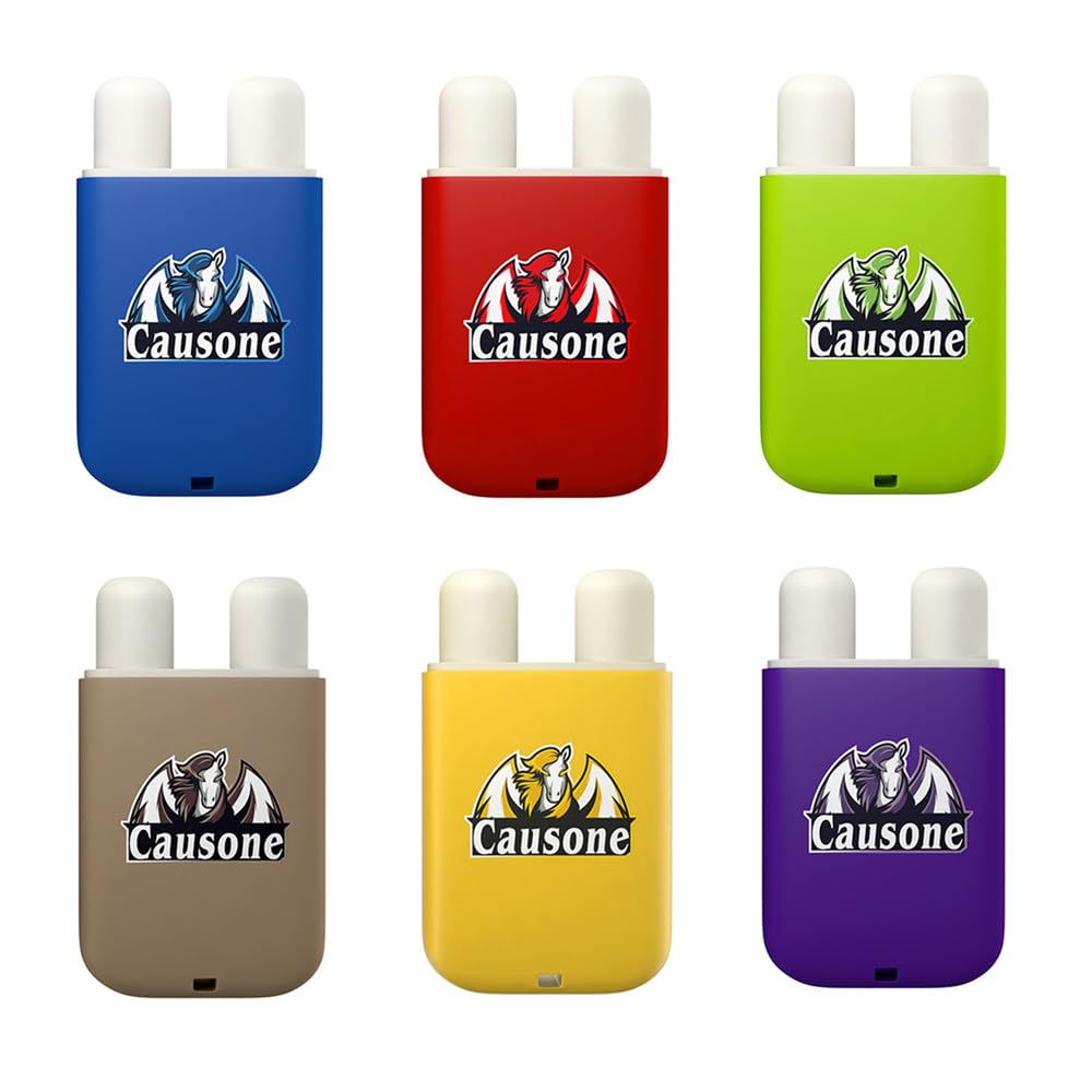 LAMUSELAND Essential Oil Nasal Inhaler, Natural and Organic Plant 6 Flavors Nasal Stick Energy Bar for Sinus & Congestion Relief, Daily Relaxation and Energy Boost (Multi-2)