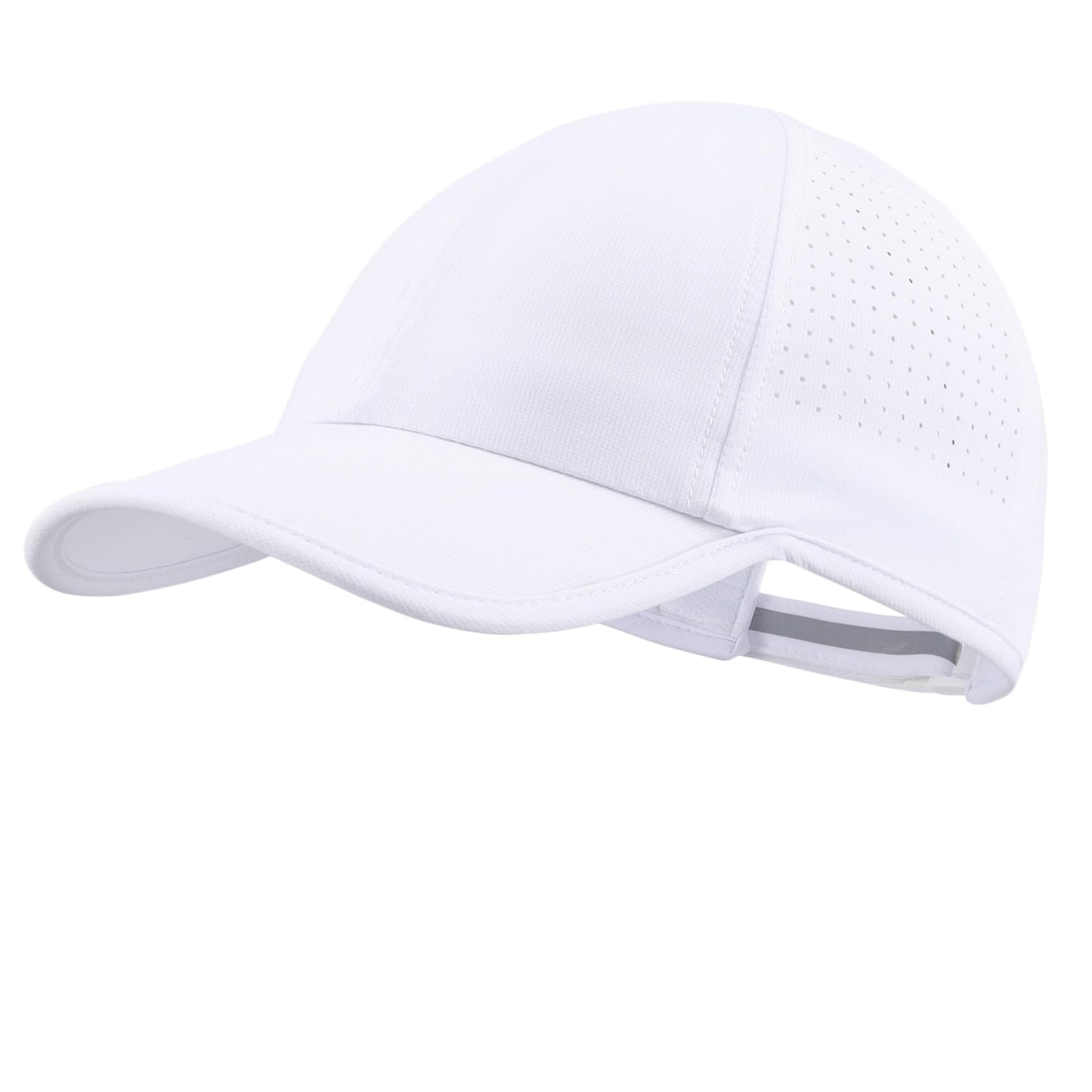 Home Prefer Water Repellent UPF50+ Quick Dry Sun Hat Golf Running Baseball Cap for Men Women Summer Beach Hat White Medium