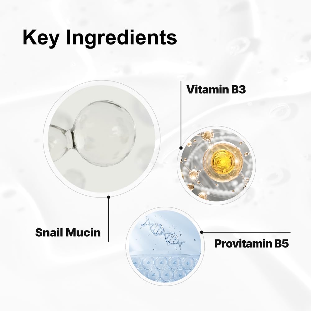 Park's Choice Snail Mucin 78.5 Serum with Niacinamide & Panthenol, 1.01 fl.oz.