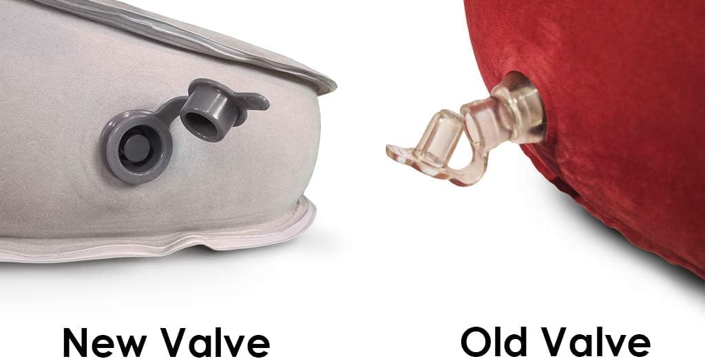 Air Meditator Inflatable Meditation Cushion and Travel Pillow – Meditate on Air in Total Comfort with Adjustable Three-Chamber Design for Enhanced Posture and Portability, Black