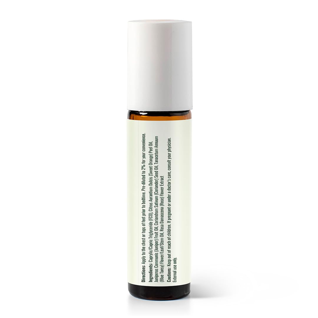 Plant Therapy KidSafe Sweet Dreams Essential Oil Blend Pre-Diluted Roll-On 10 mL (1/3 oz) 100% Pure, Therapeutic Grade