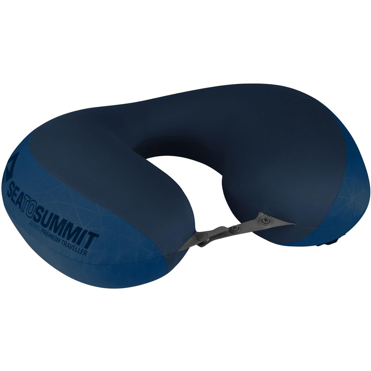 Sea to Summit Aeros Premium Traveller Inflatable Neck Pillow, Navy Blue