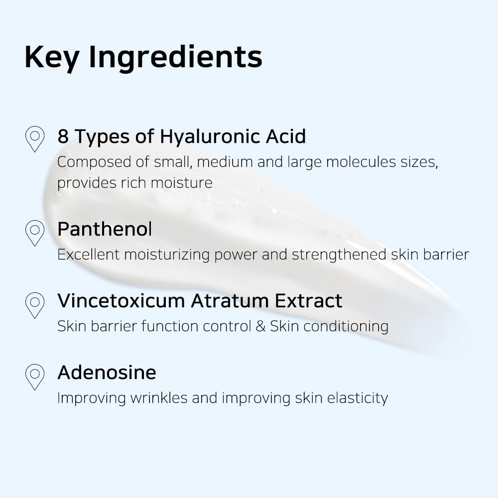 HAA YAN NOON Pantheno Hyaluronic Acid Multi-Serum, 3.38 fl. Oz/ 100ml, as Toner,Emulsion,Essence at once, Korean Skincare