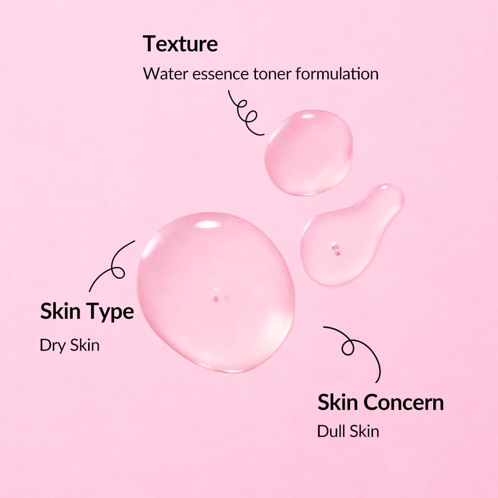 Whamisa Organic Flowers Damask Rose Petal Mist, Facial Mist Spray, Waterless Formula, Fermented Postbiotics, Hydration, Portable (100ml)