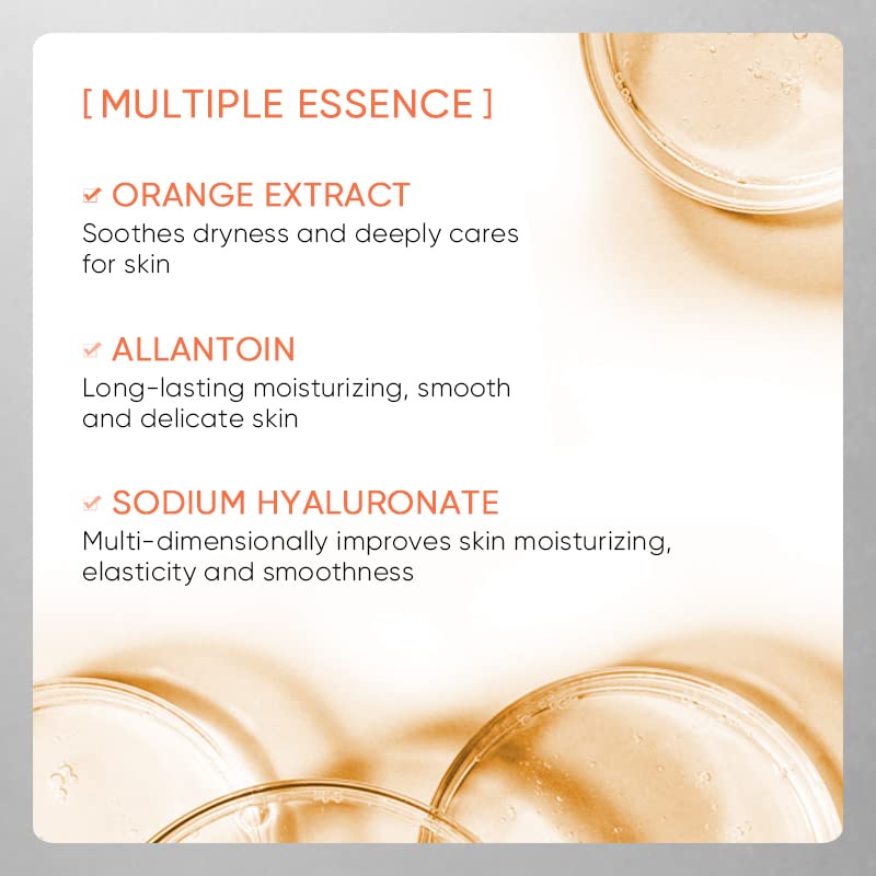 Vitamin C 23% Face Serum – Brightening, Firming, Hydrating, Dark Spot Correction & Anti-Aging Stem Cell Serum | With Hyaluronic Acid, Niacinamide & Glycolic Acid | 21 Ampoules for Glowing Skin