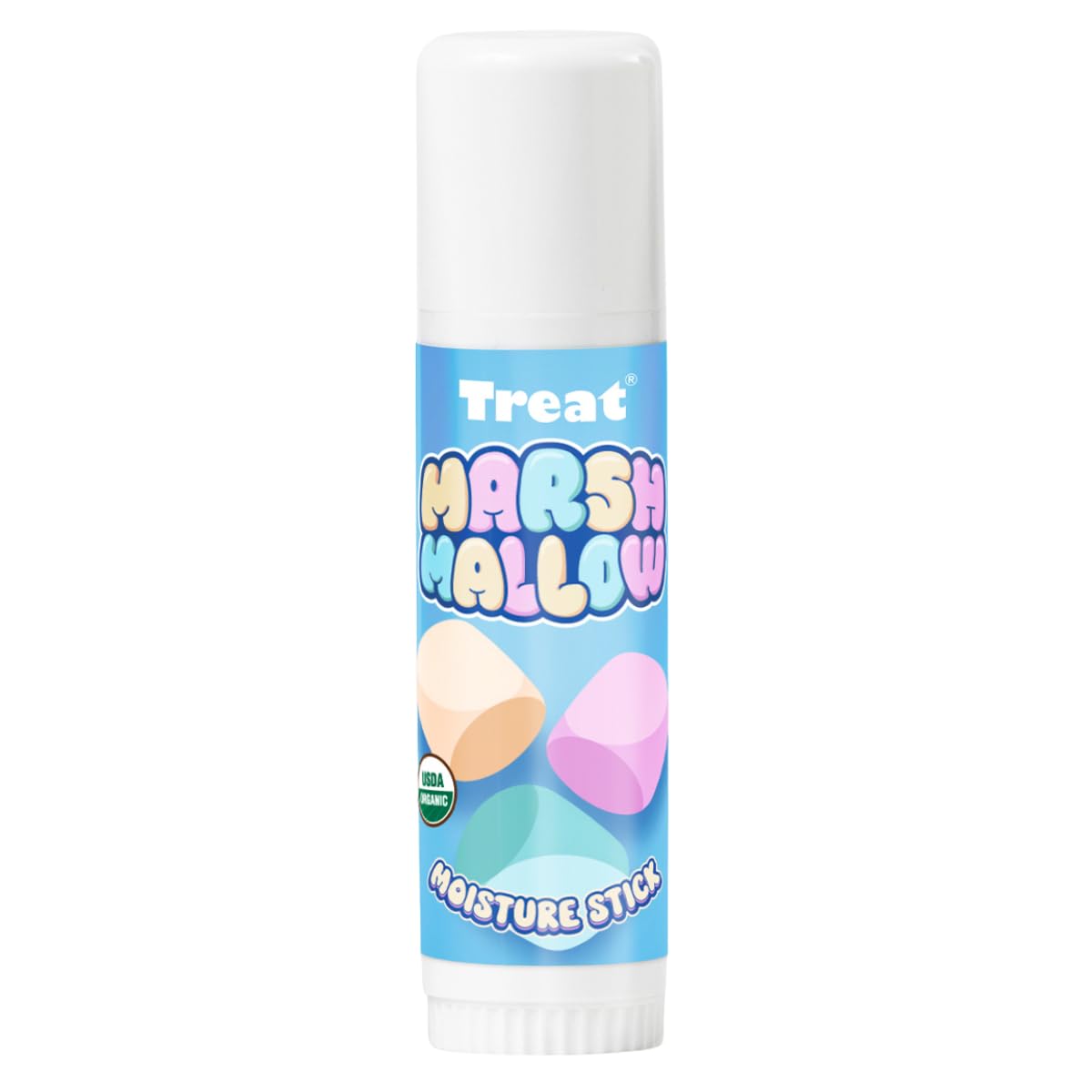 TREAT BEAUTY Organic Marshmallow Moisture Stick, 0.5 OZ